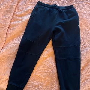 New never worn Layer 8, sweatpants black. SZ L waist laying flat 16” length 25”.